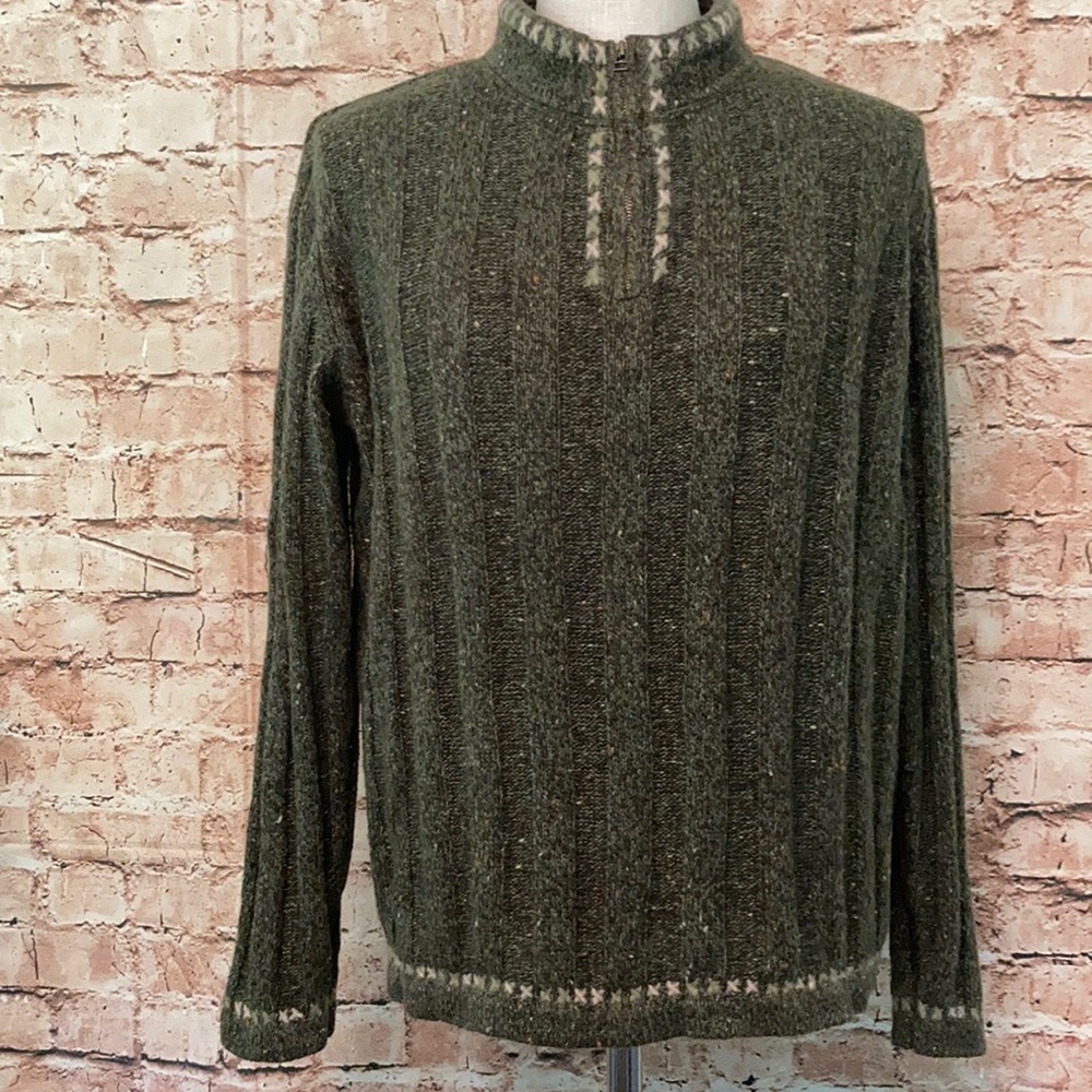 Like new vintage Woolrich 1/4 zip sweater